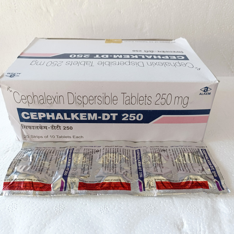 CEPHALKEM 250DT 10TAB
