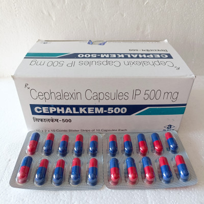 CEPHALKEM 500MG 20*10 20*10
