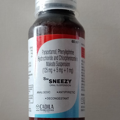 NEW SNEEZY SYP 60ML 25*60ML