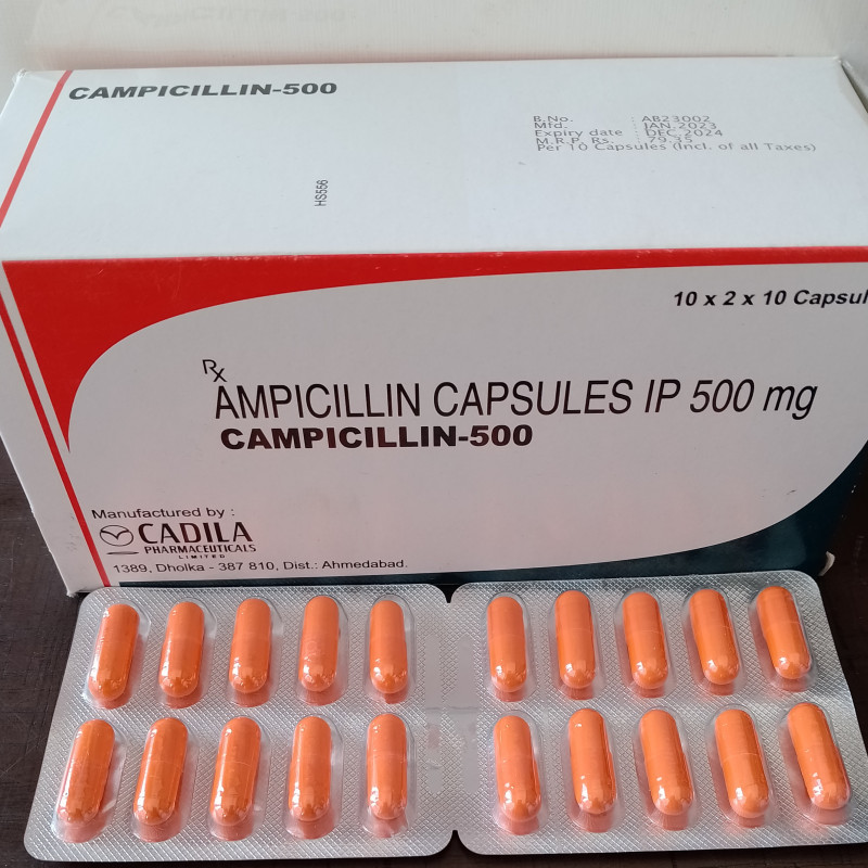CAMPICILLIN 500 CAP 20*10