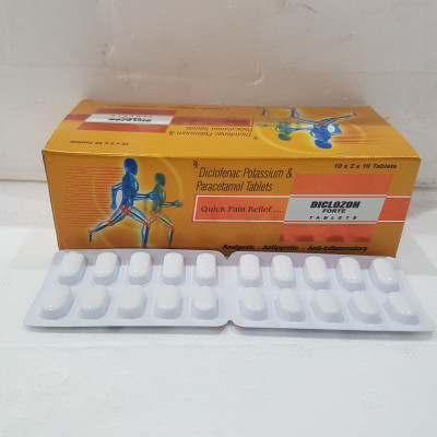 DICLOZON FORTE TAB (MILKY) 10X 20*10