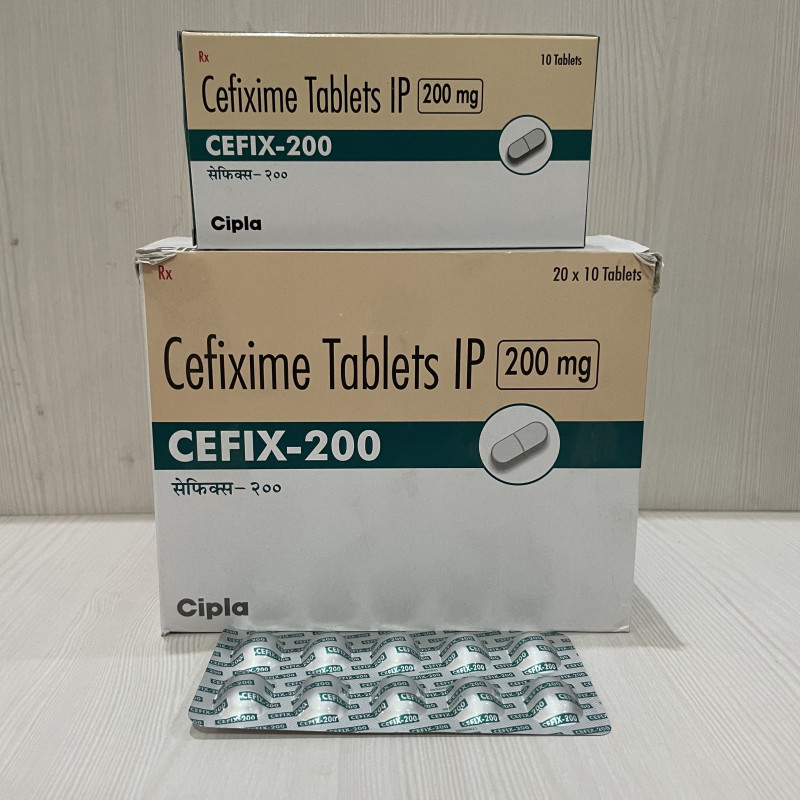 CEFIX-200 (OVAL)  10TAB