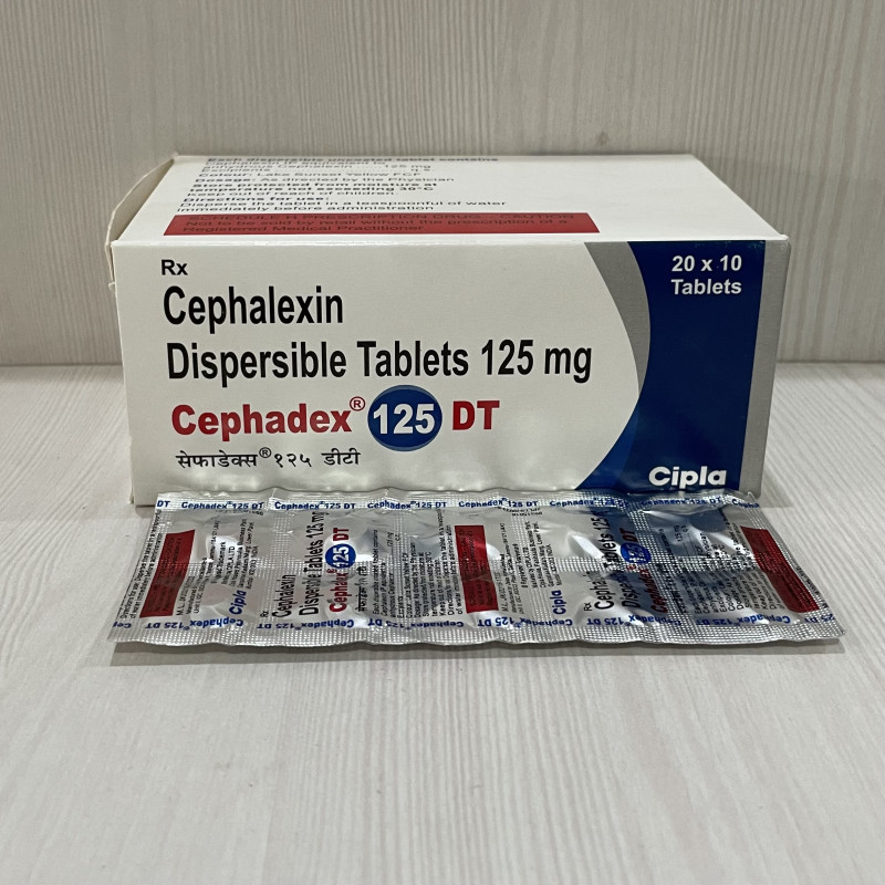 CEPHADEX 125DT  10TAB