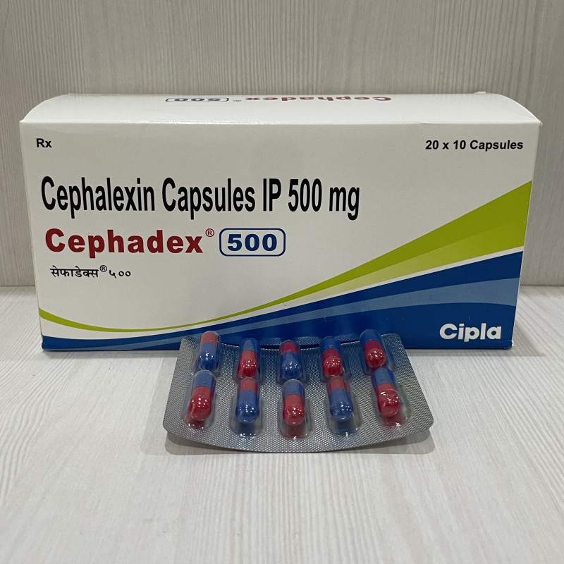 CEPHADEX 500  10CAP