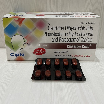 CHESTON COLD (AMBER)  10TAB