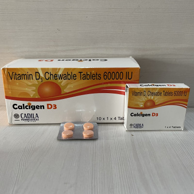 CALCIGEN D3 CHEW TAB 10*4